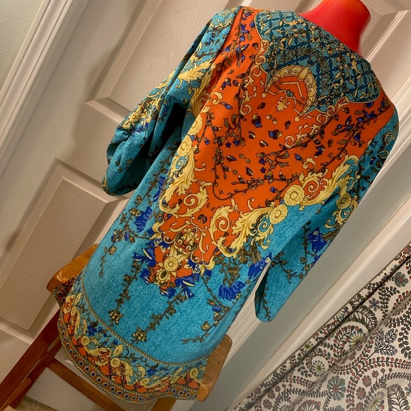 URBAN COCO Bohemian Tunic Dress Top - Picture 4 of 12